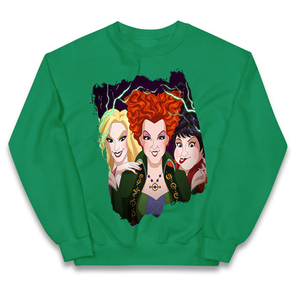 The Sanderson Sisters Scary Halloween Jumper

