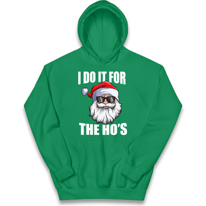 Ho Ho Ho Christmas Kids Hoodie