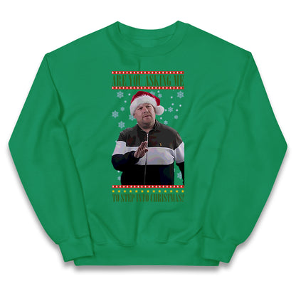 James Corden Christmas Kids Jumper