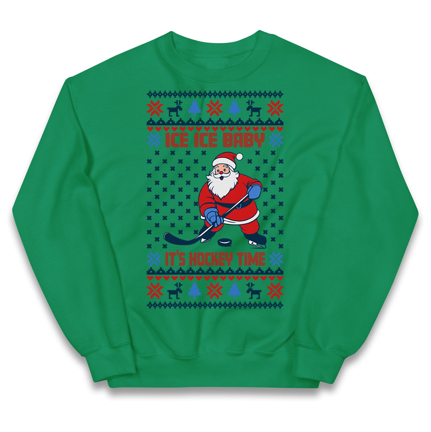 Hockey Christmas Kids Jumper