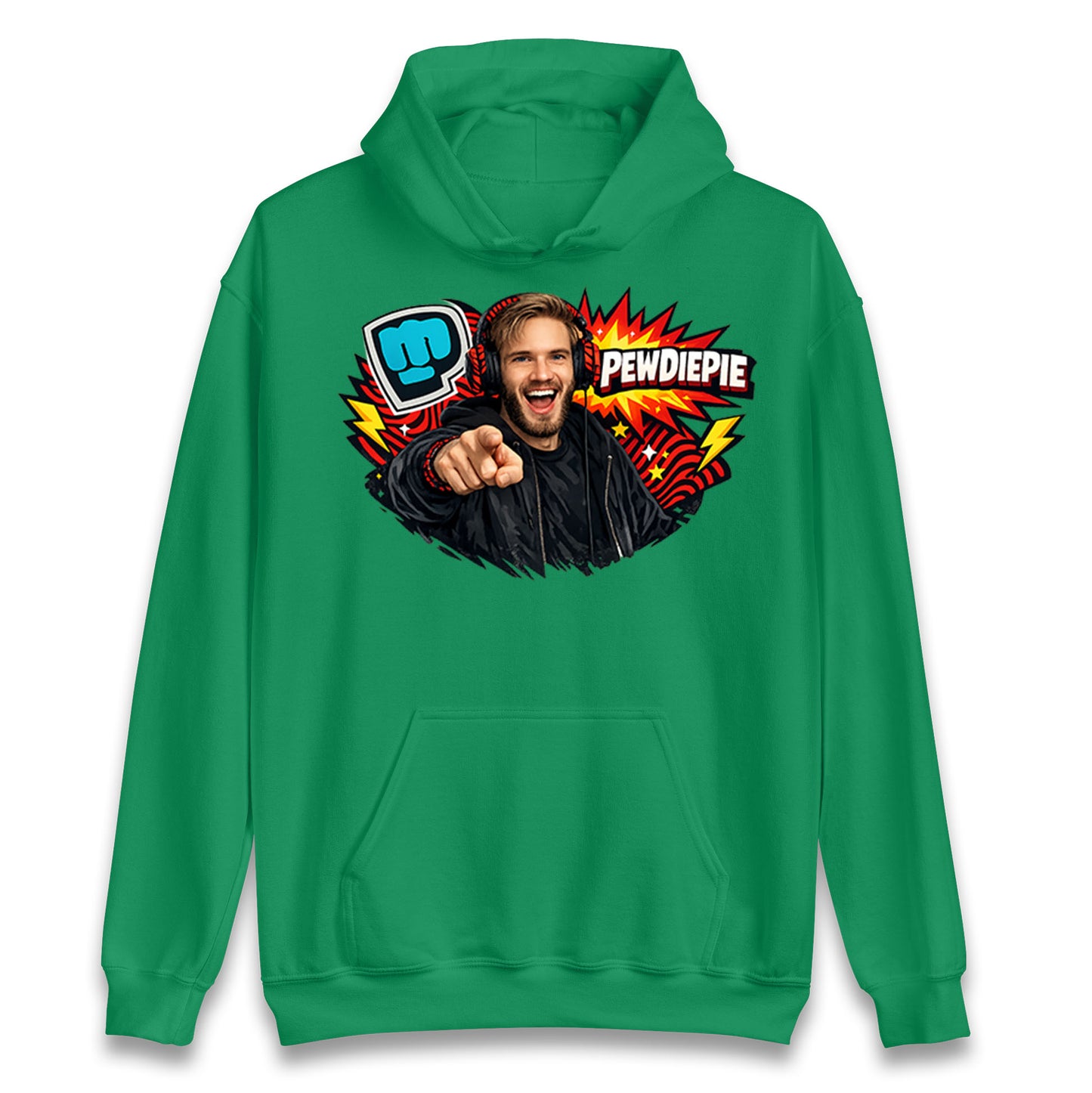 PewDiePie YouTuber Hoodie