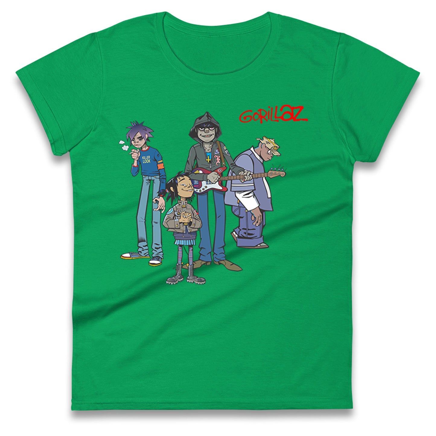 Gorillaz Ladies T Shirt