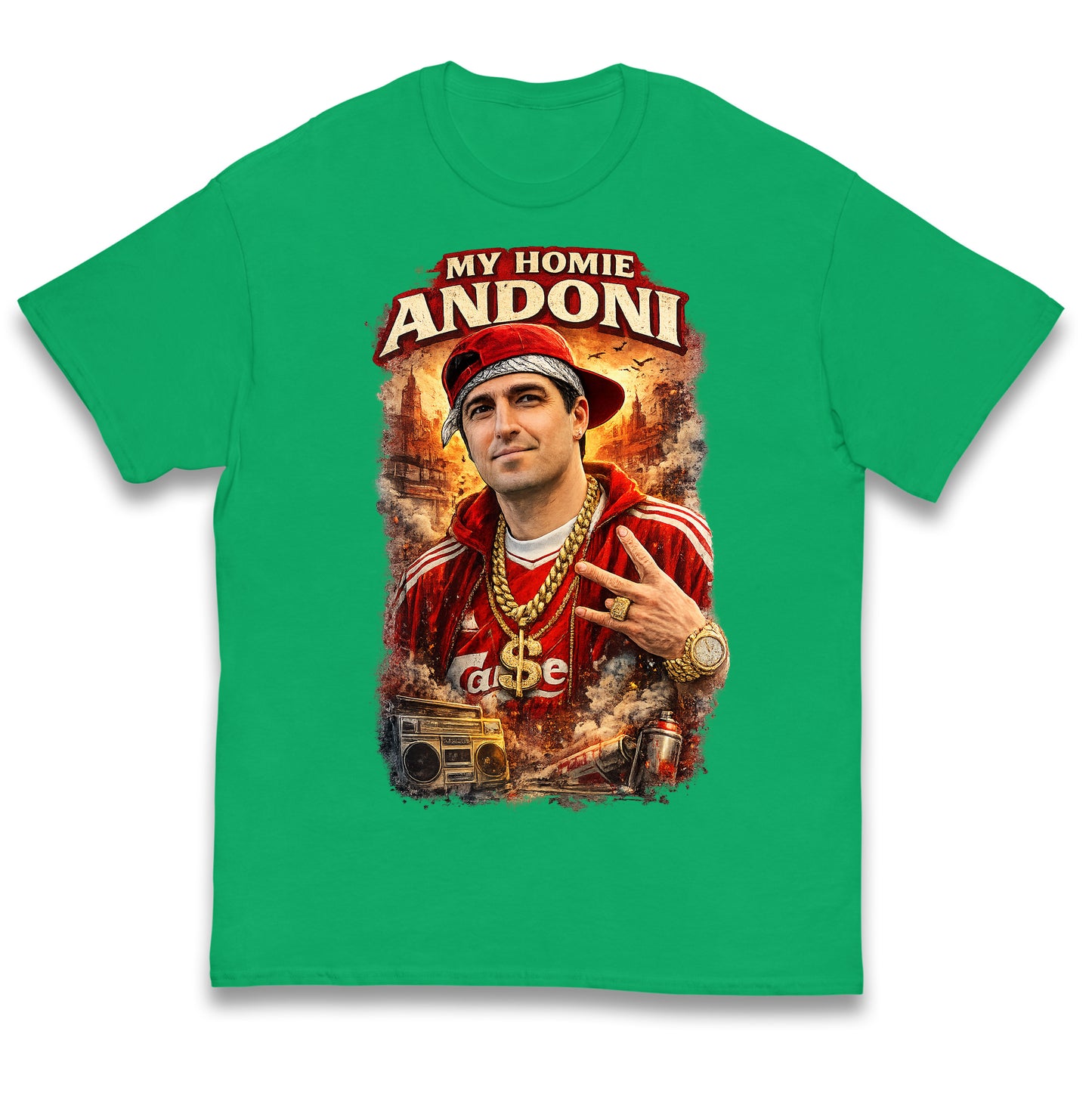 My Homie Andoni Iraola Liverpool Football Kids Tee