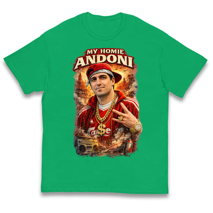 My Homie Andoni Iraola Liverpool Football Kids Tee