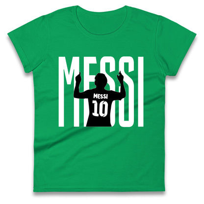 Lionel Messi Ladies T Shirt