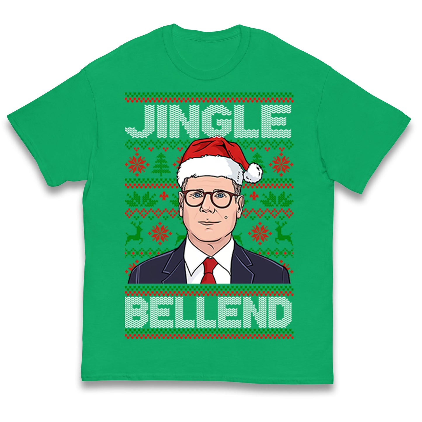 Keir Starmer Jingle Bell End Kids T Shirt