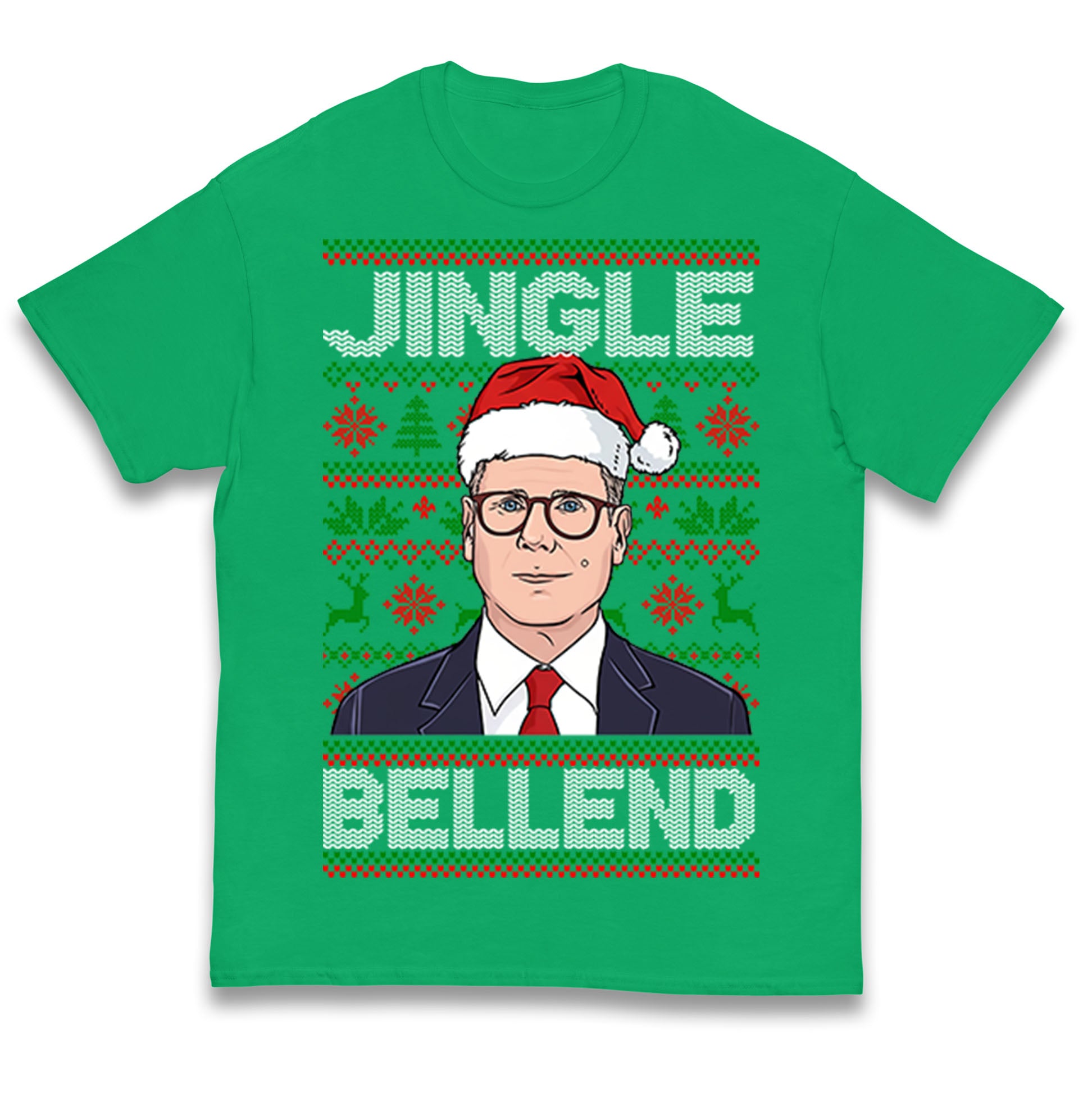 Keir Starmer Jingle Bell End Kids T Shirt