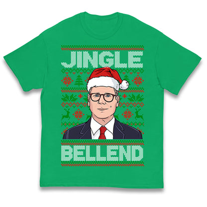 Keir Starmer Jingle Bell End Kids T Shirt
