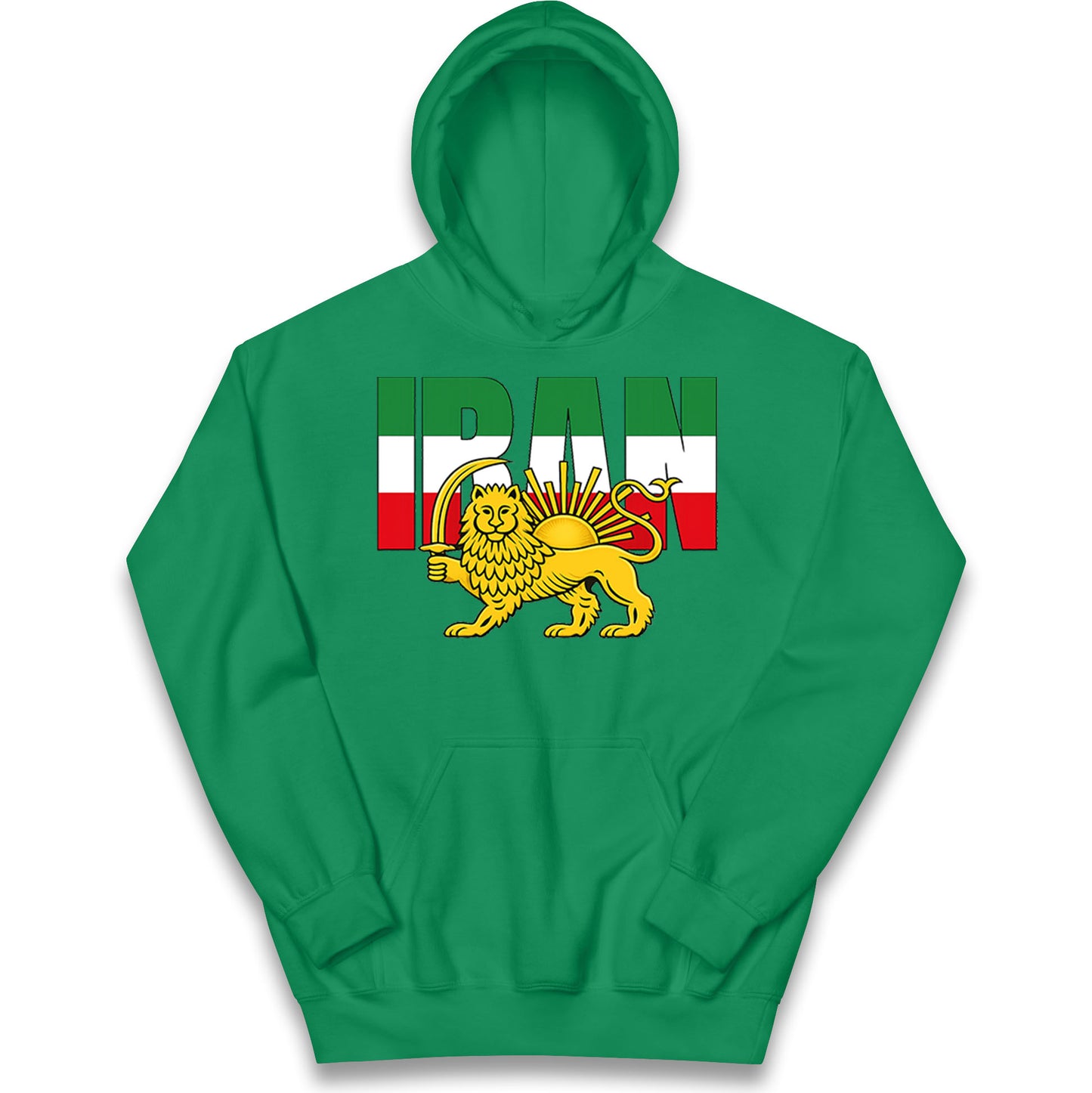 Iran Flag Kids Hoodie