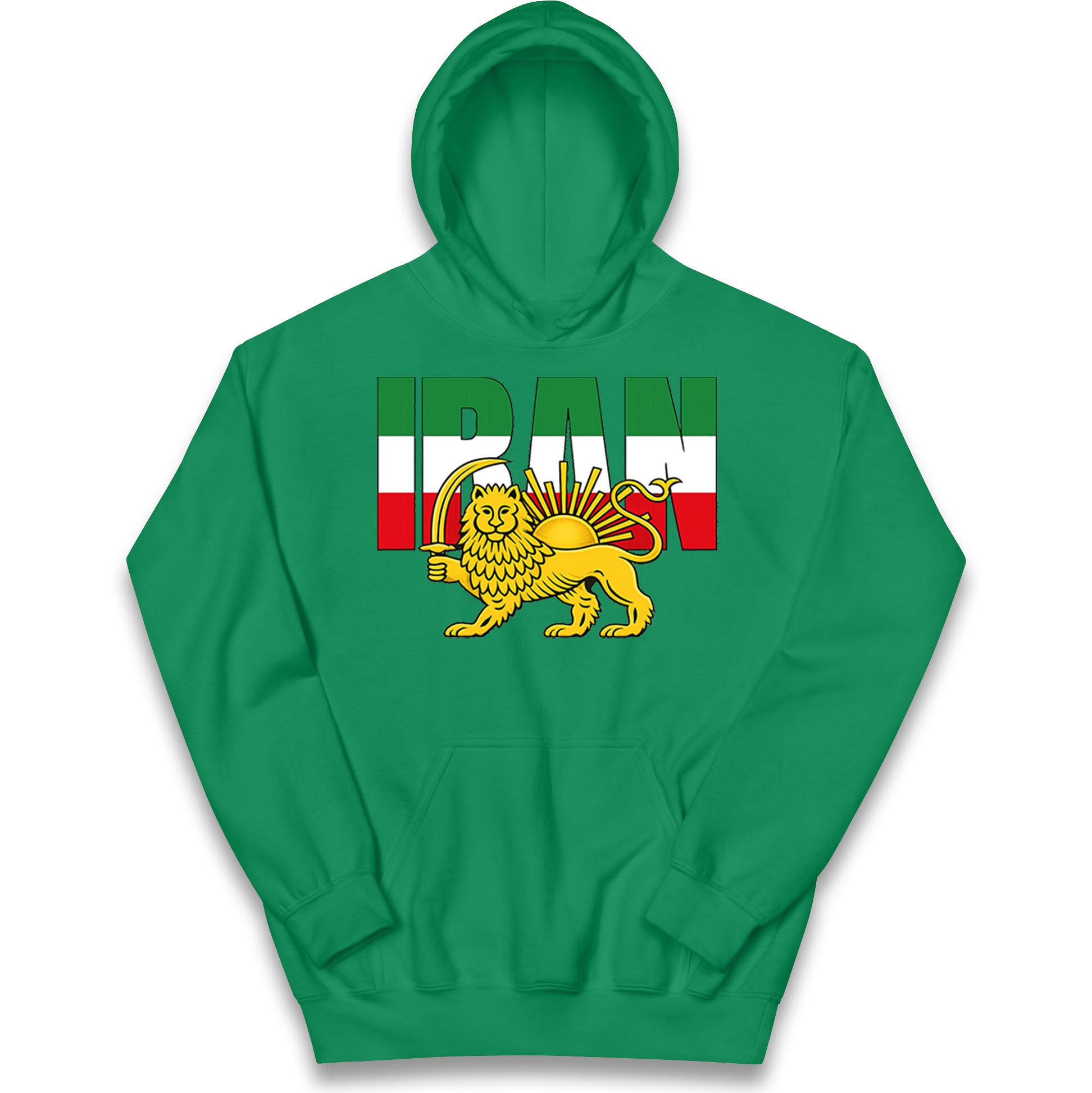 Iran Flag Kids Hoodie
