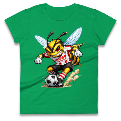 Retro Brentford FC Ladies T Shirt