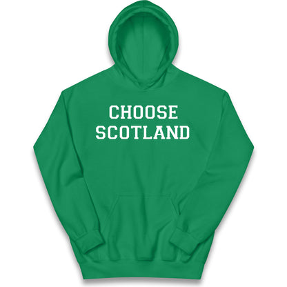 Choose Scotland World Cup TV Advert Kids Hoodie