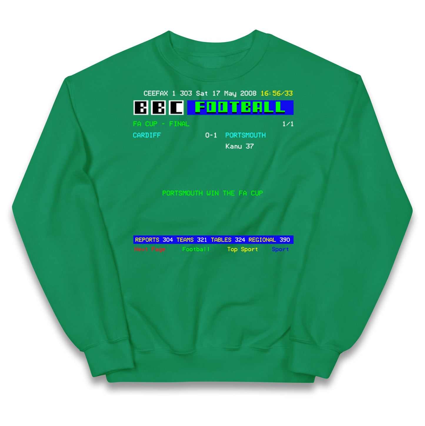Portsmouth FA Cup Winners 2008 Kids Jumper
