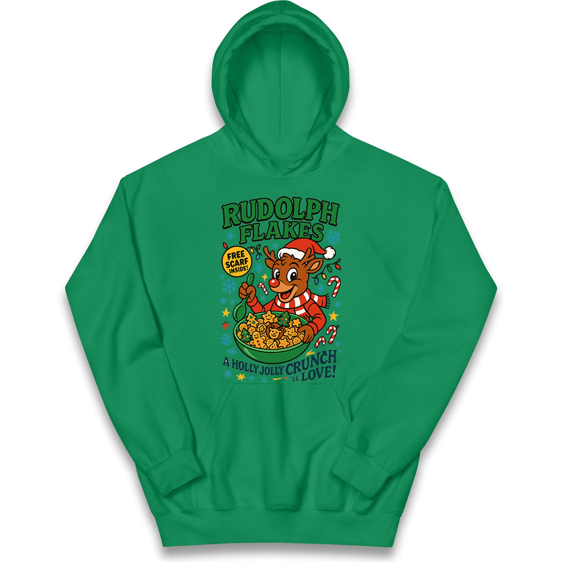 Rudolph The Red Nose Reindeer Kids Hoodie