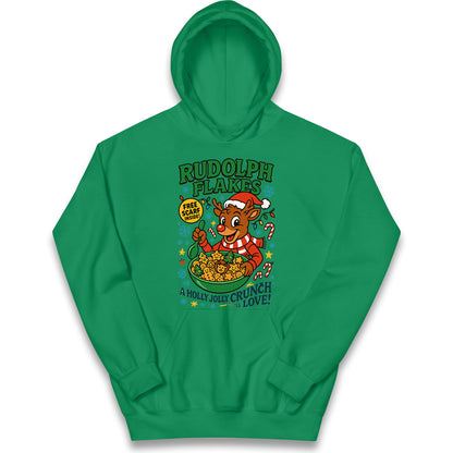 Rudolph The Red Nose Reindeer Kids Hoodie