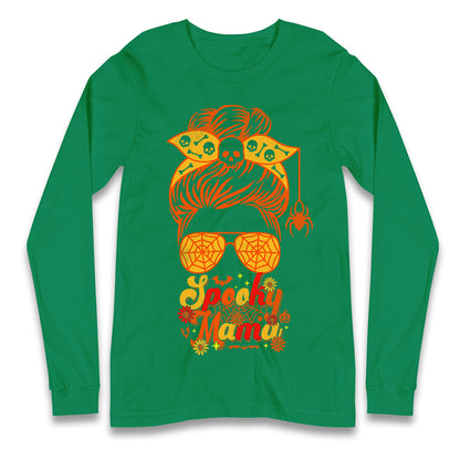 Spooky Mama Halloween T Shirt
