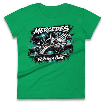 Mercedes F1 Ladies T Shirt