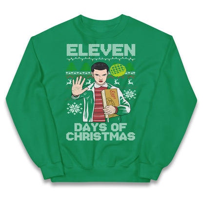 Eleven Christmas Kids Jumper