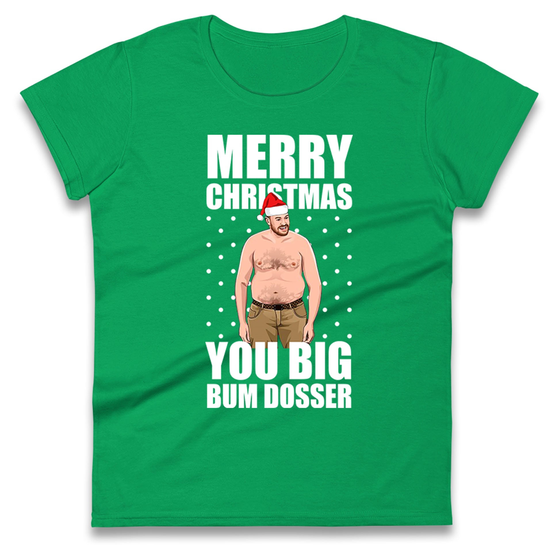tyson fury christmas womens t shirt