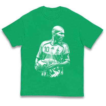 Zidane France Kids T Shirt 