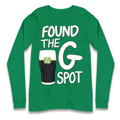 Found The G Spot Guinness Longsleeve T Shirt