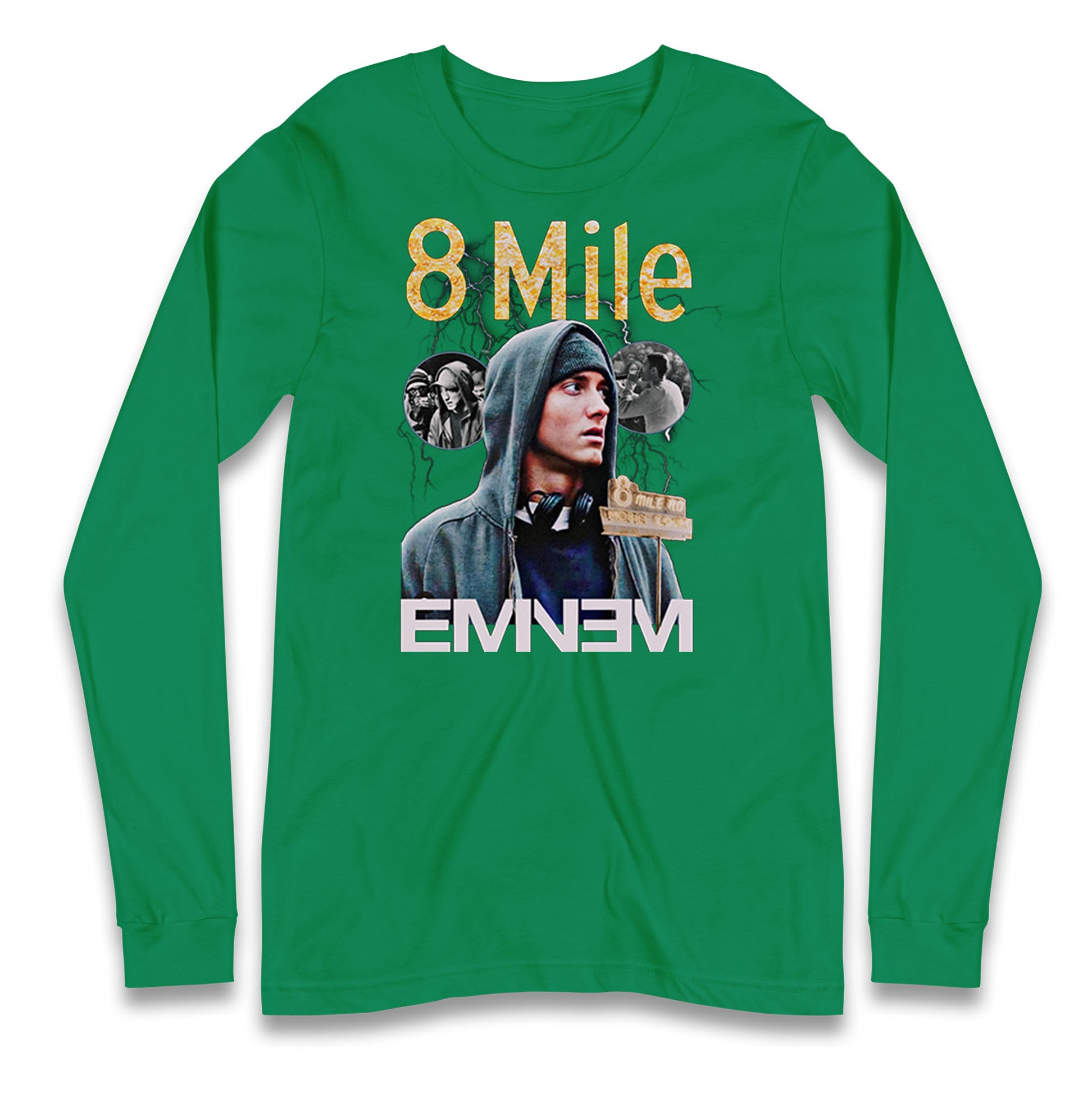 8 Mile Eminem Longsleeve T Shirt 