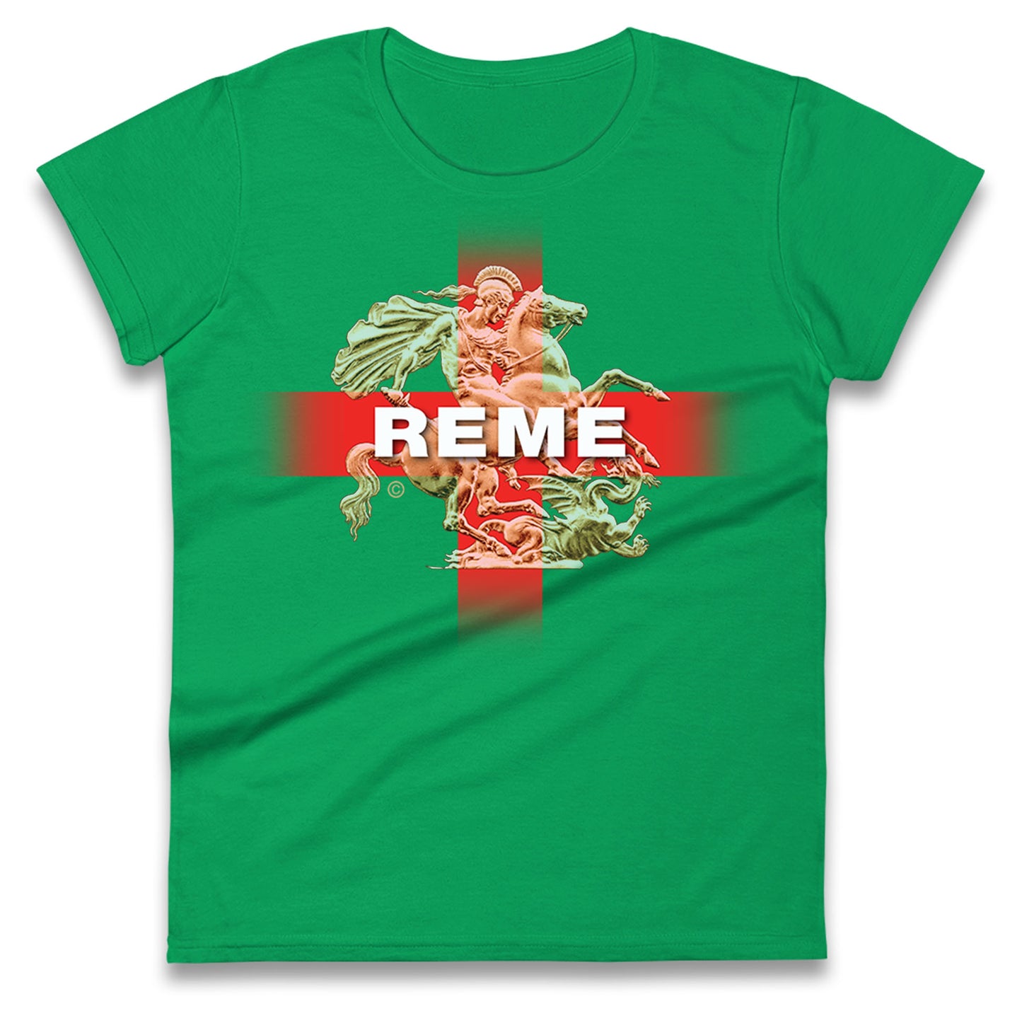 REME St George & The Dragon Womens Tee Top