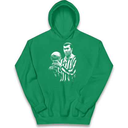 Zinedine Zidane Juventus Kids Hoodie