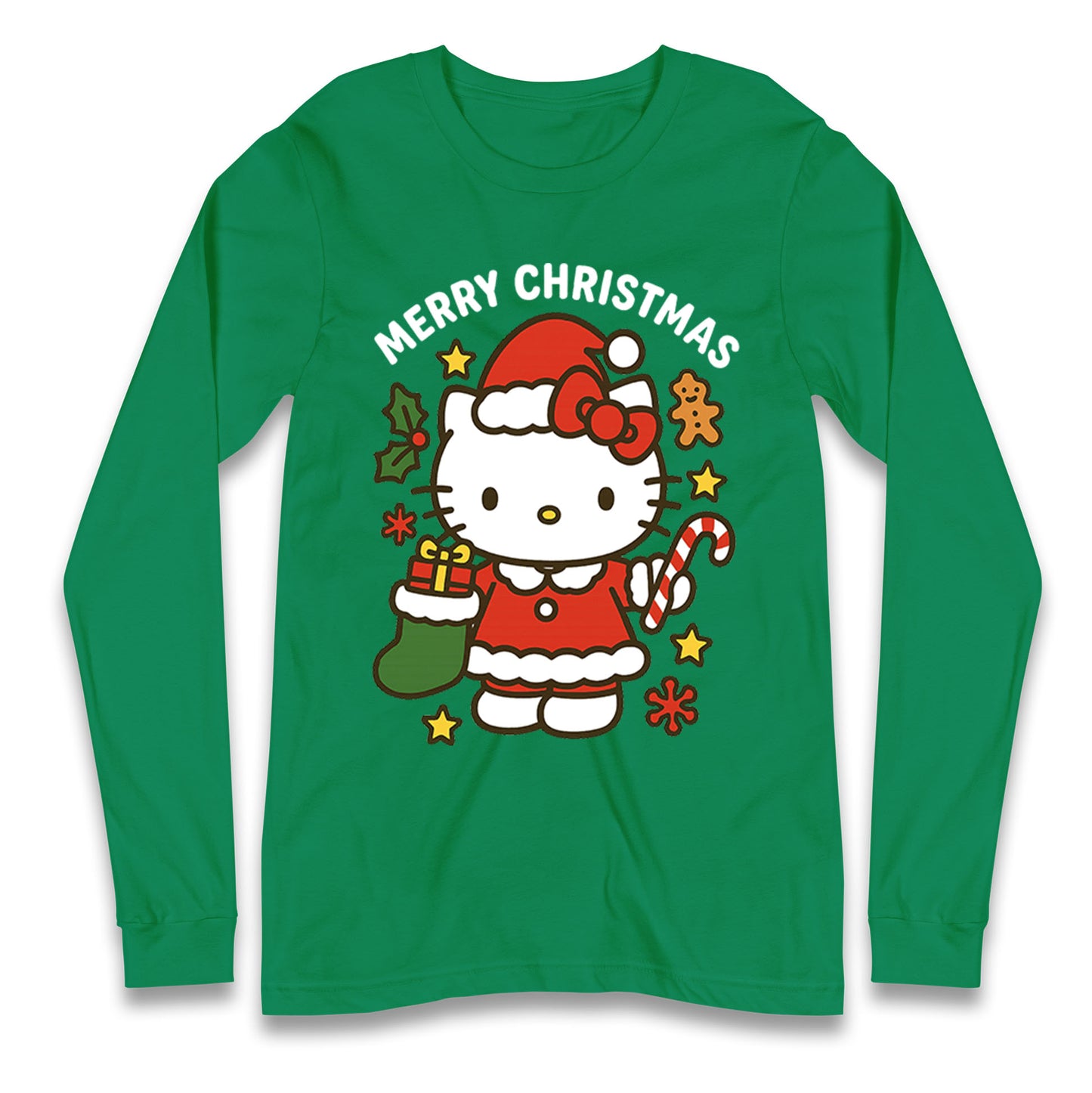 Hello Kitty Christmas Longsleeve T Shirt