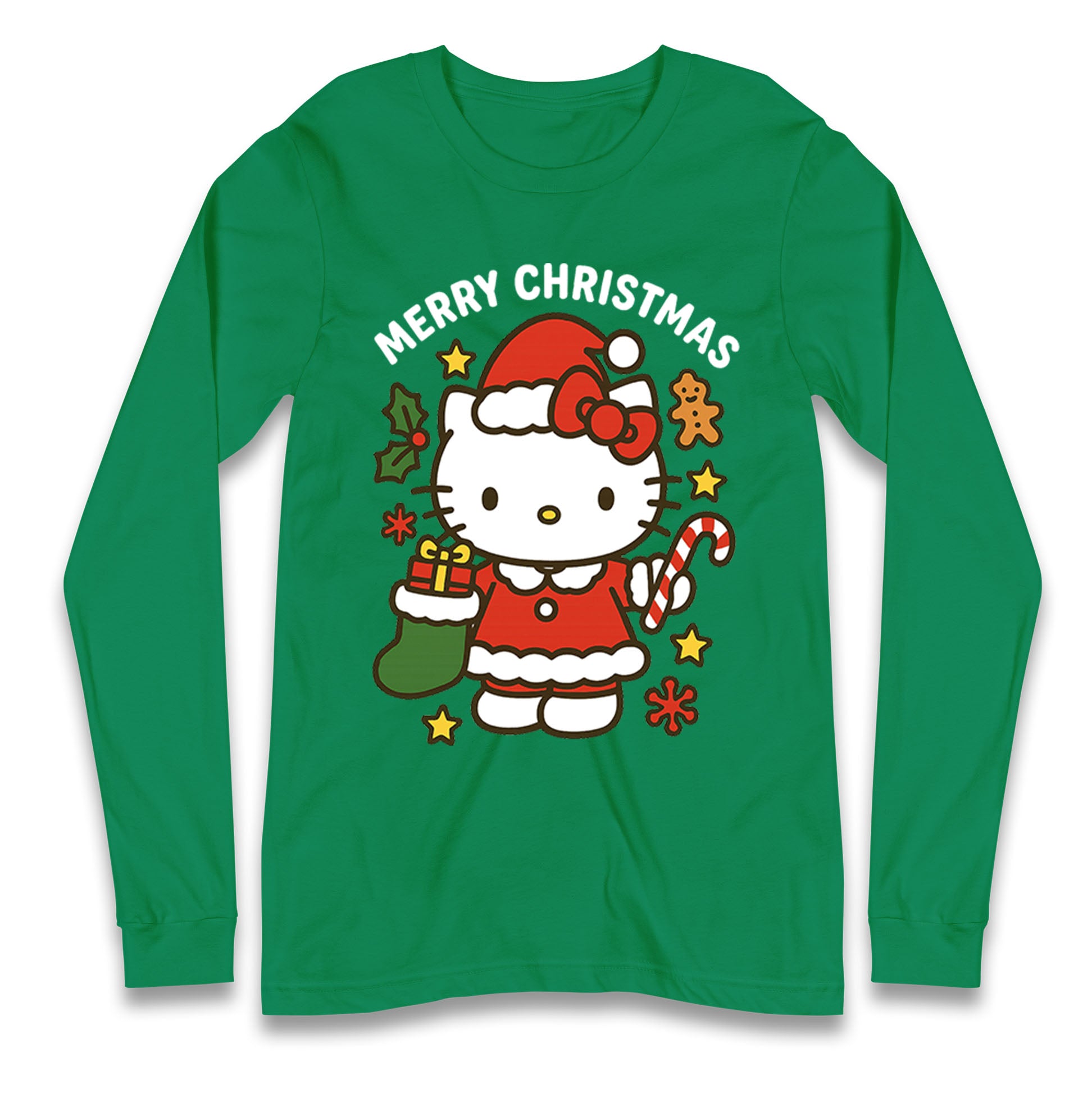 Hello Kitty Christmas Longsleeve T Shirt
