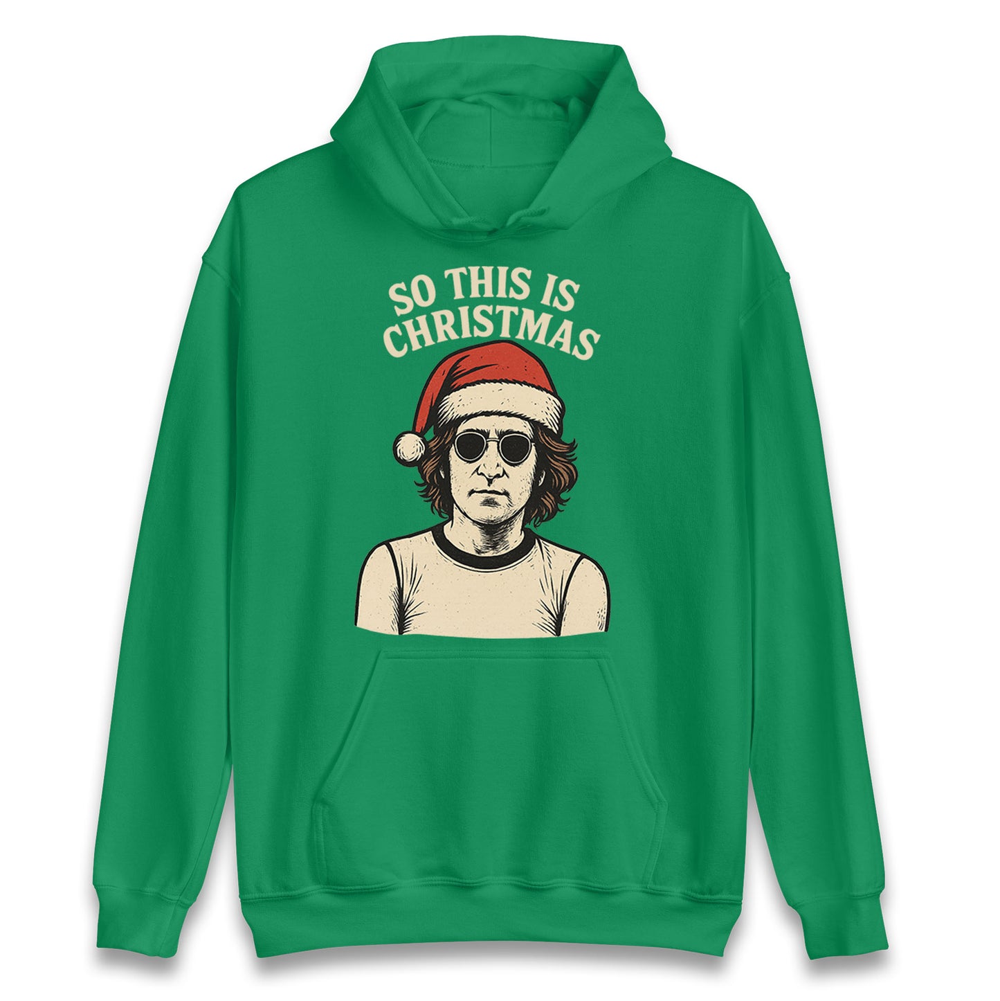 Christmas John Lennon Christmas Hoodie