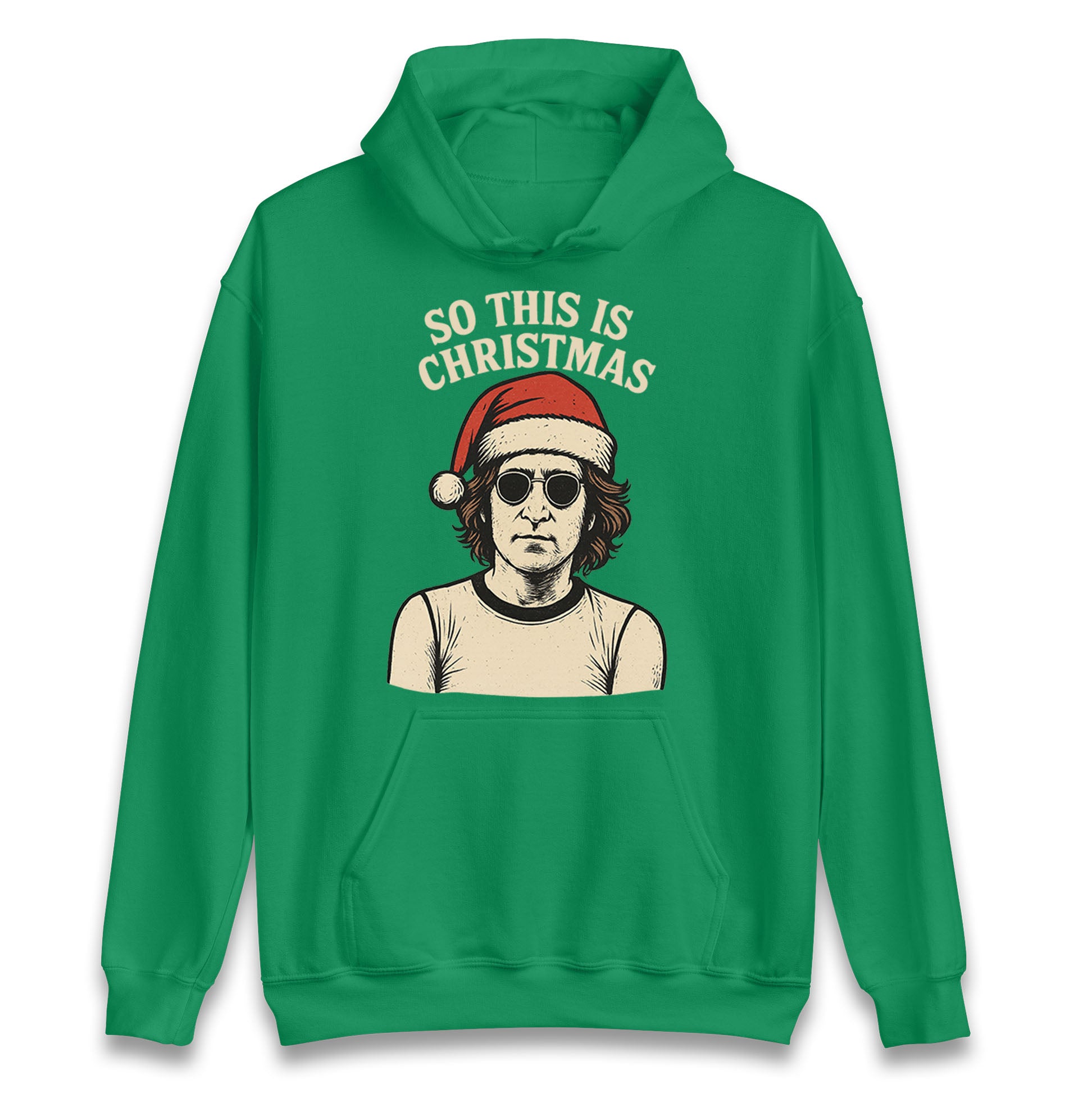 Christmas John Lennon Christmas Hoodie