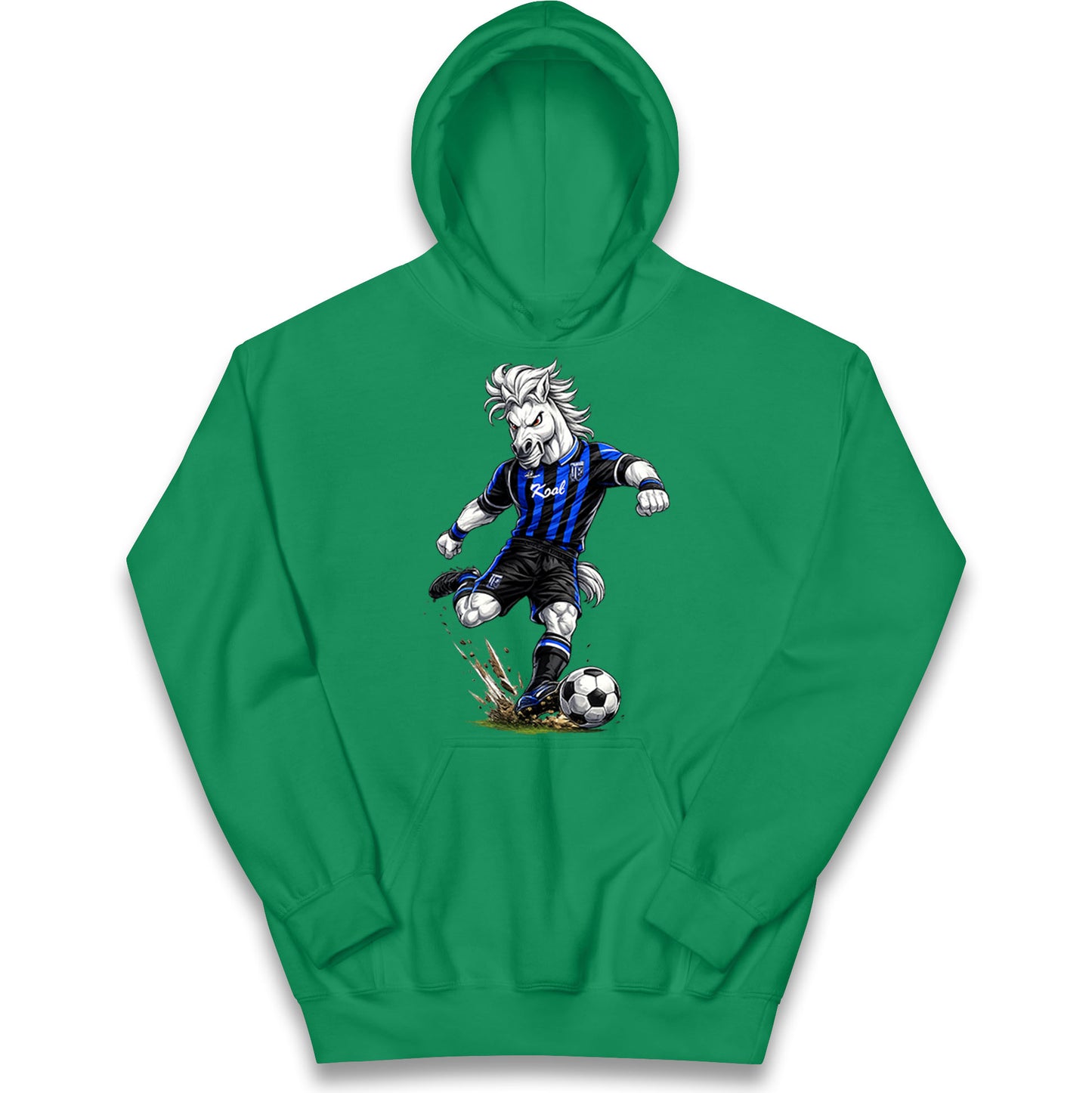 Retro Gillingham Football Kids Hoodie