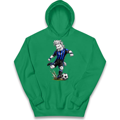 Retro Gillingham Football Kids Hoodie