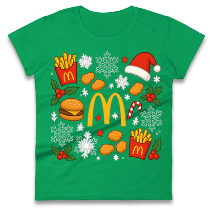McDonalds Christmas Ladies T Shirt