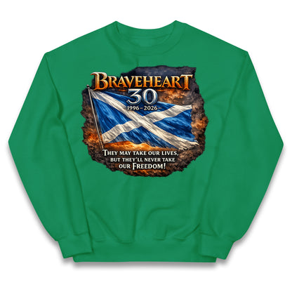 Braveheart 30th Anniversary Kids Jumper