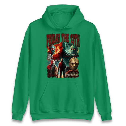Jason voorhees Friday The 13th Halloween Bootleg Unisex Hoodie
