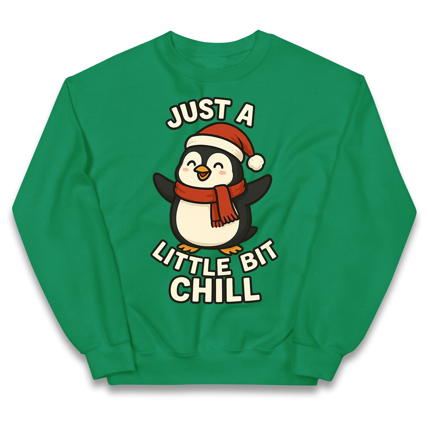Penguin Christmas Kids Jumper