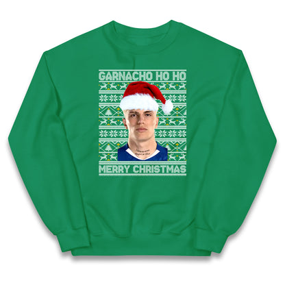 Garnacho Christmas Kids Jumper