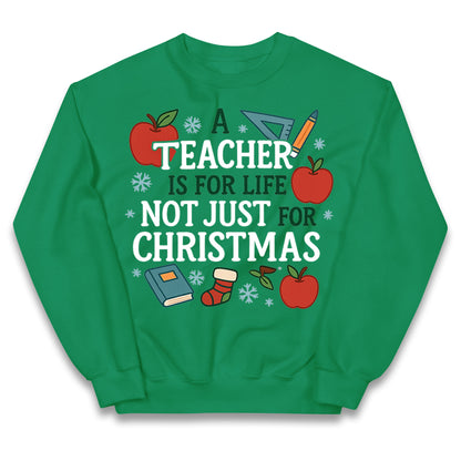 Teacher Christmas Kids Jumper