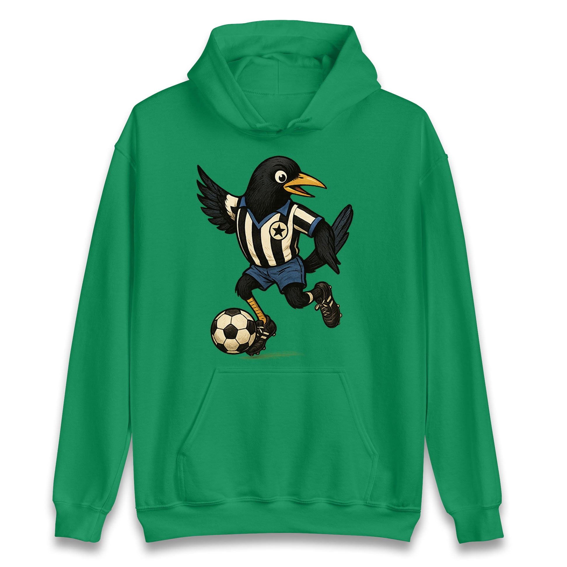 Retro Newcastle United Football Hoodie