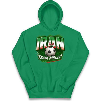 Iran Retro World Cup Kids Hoodie