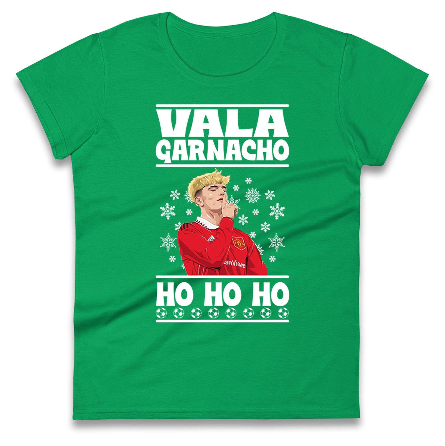alejandro garnacho christmas womens t shirt