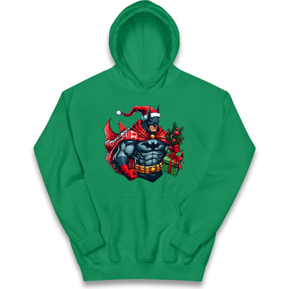 Batman Santa Kids Hoodie