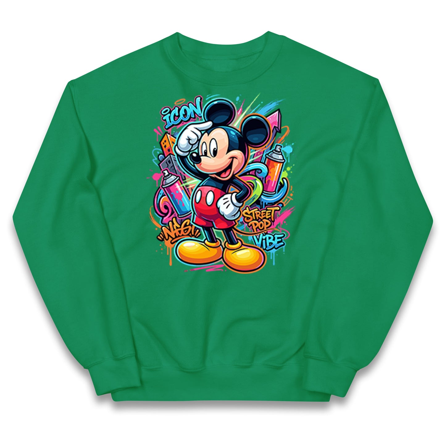 Graffiti Mickey Kids Jumper