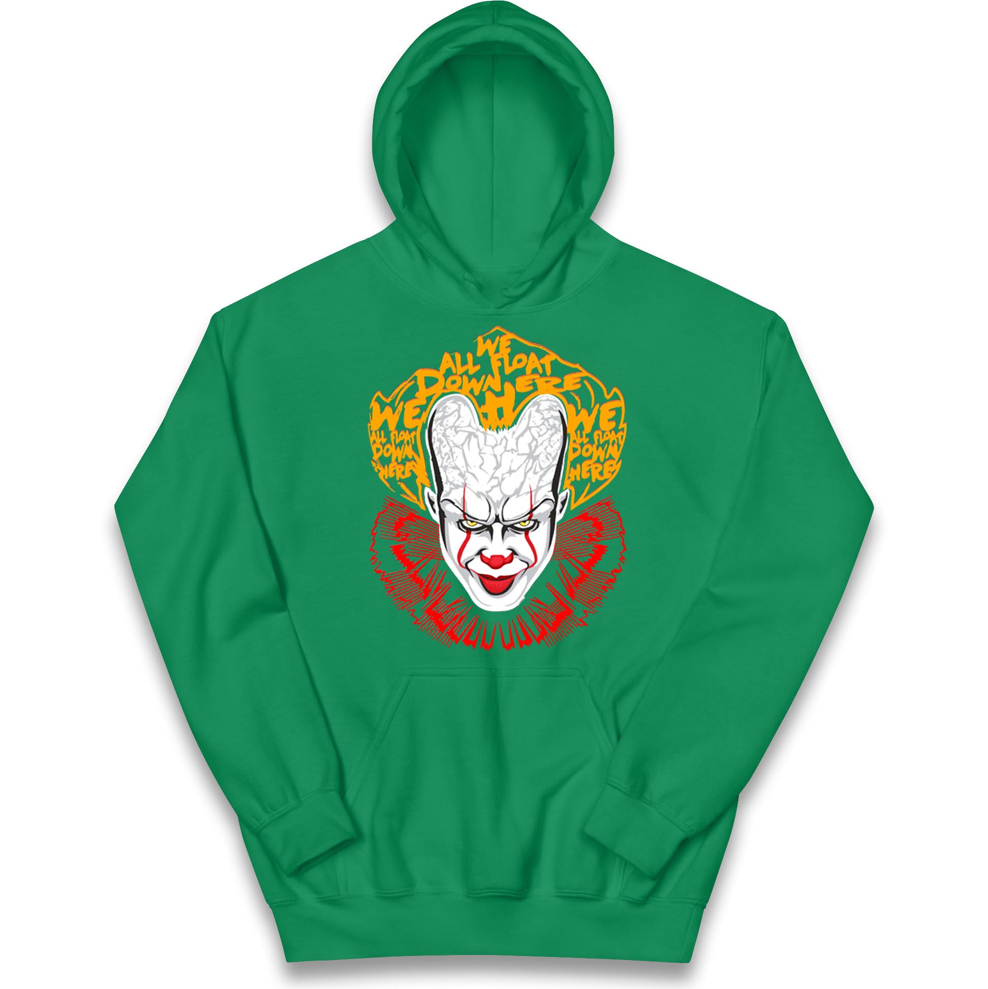 Pennywise Scary Clown Halloween Hoodie
