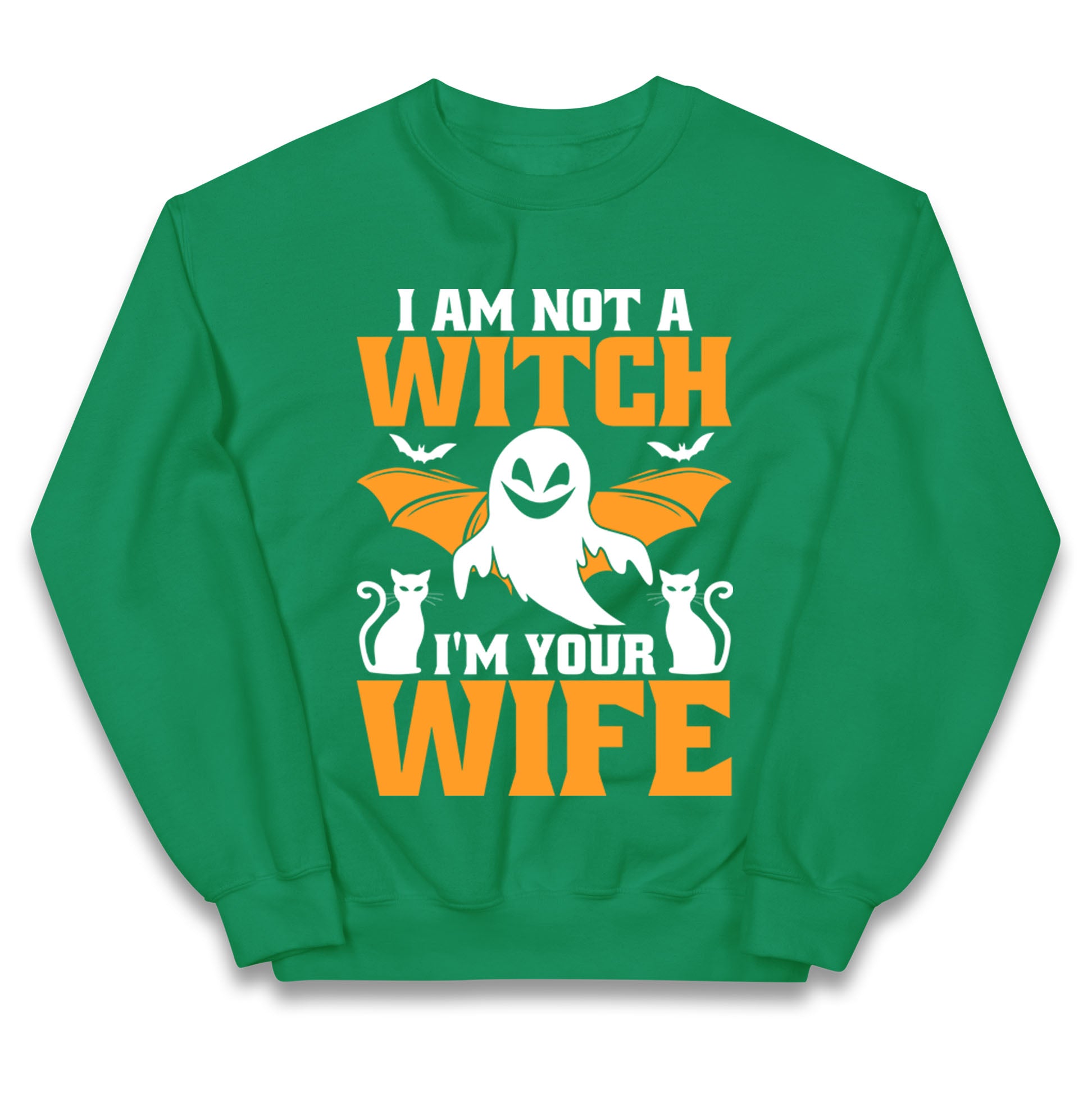 Im Not A Witch Im Your Wife Halloween Jumper
