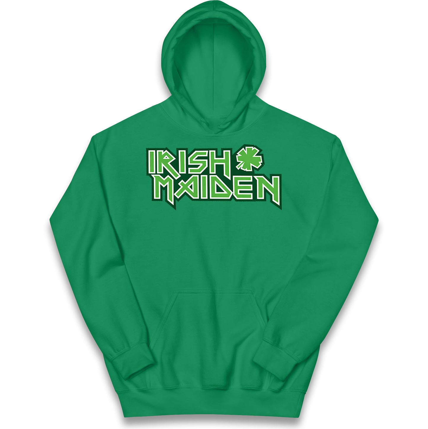 Irish Maiden St Patricks Day Kids Hoodie