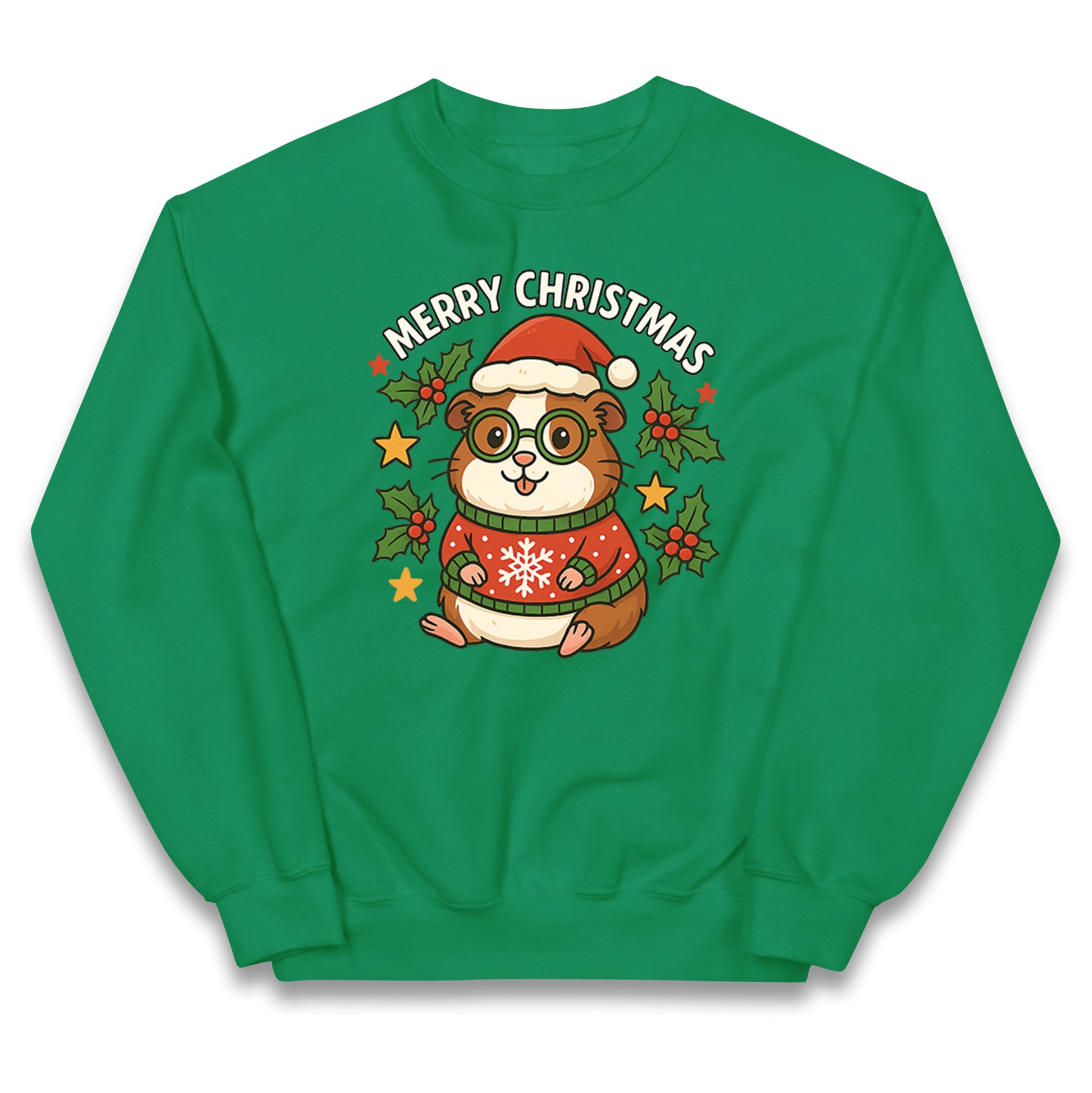 Guinea Pig Christmas Kids Jumper