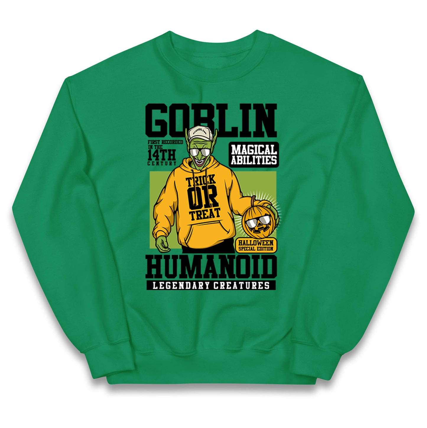 Goblin Trick Or Treat Kids Jumper